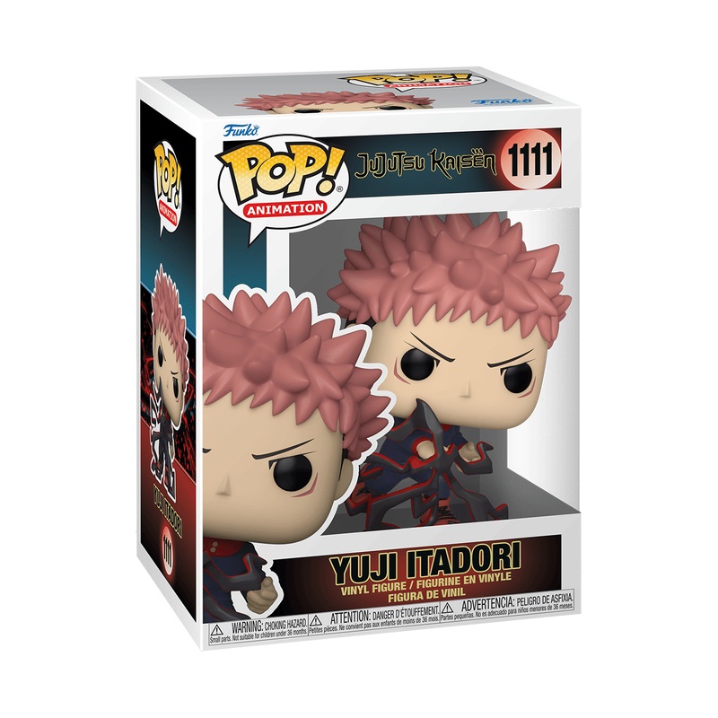 Funko Pop! Animation - Yuji Itadori - Jujutsu Kaisen - Glow in The Dark Chase - Figura in Vinile da Collezione - Altezza 114,3 mm - Giocattoli per Bambini e Adulti