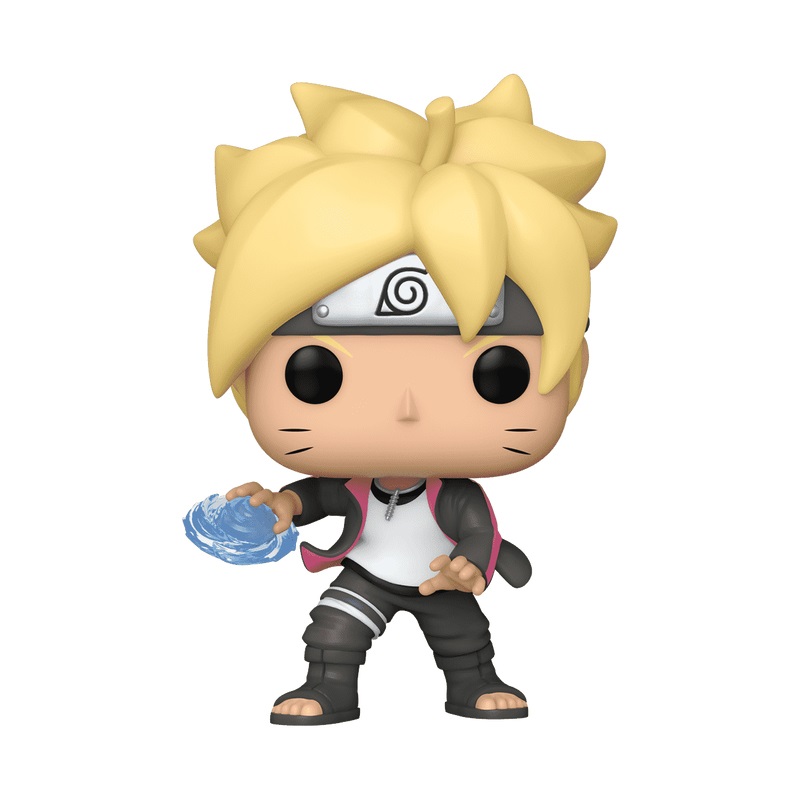 Funko Pop! Boruto Uzumaki With Rasengan - Figura in Vinile da Collezione - Boruto: Naruto Next Generations - Altezza 9,5 cm - Merchandising Ufficiale