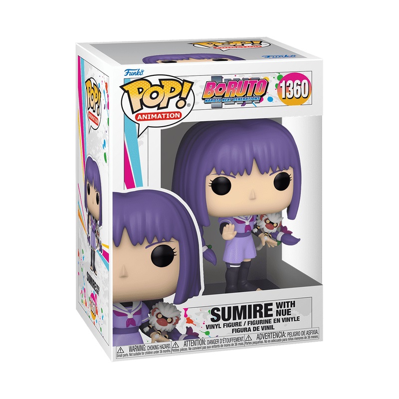 Funko Pop! Animation 1360 - Sumire Kakei con Nue - Boruto: Naruto Next Generations - Figura in Vinile da Collezione