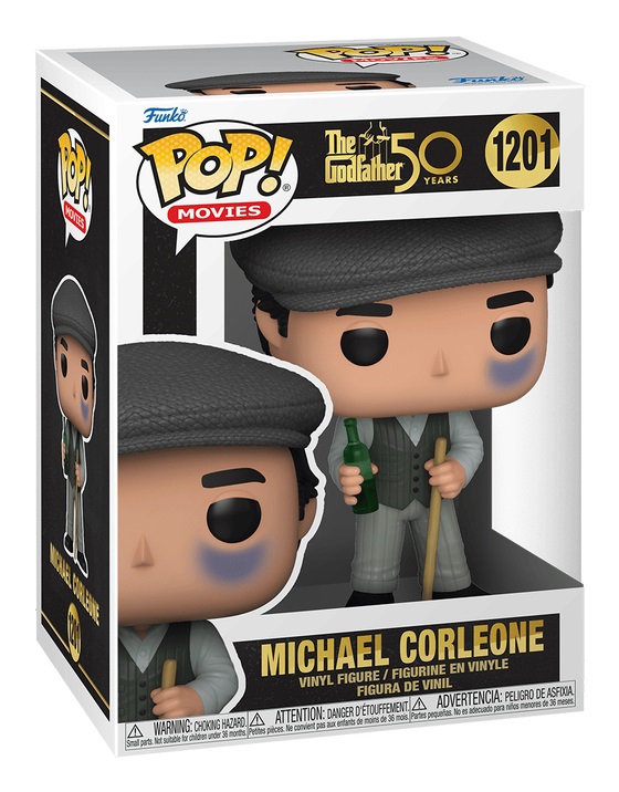 FUNKO POP! Movies: The Godfather 50th - Michael Corleone - Figura in Vinile da Collezione - Altezza 9,5-10 cm - Merchandising Ufficiale