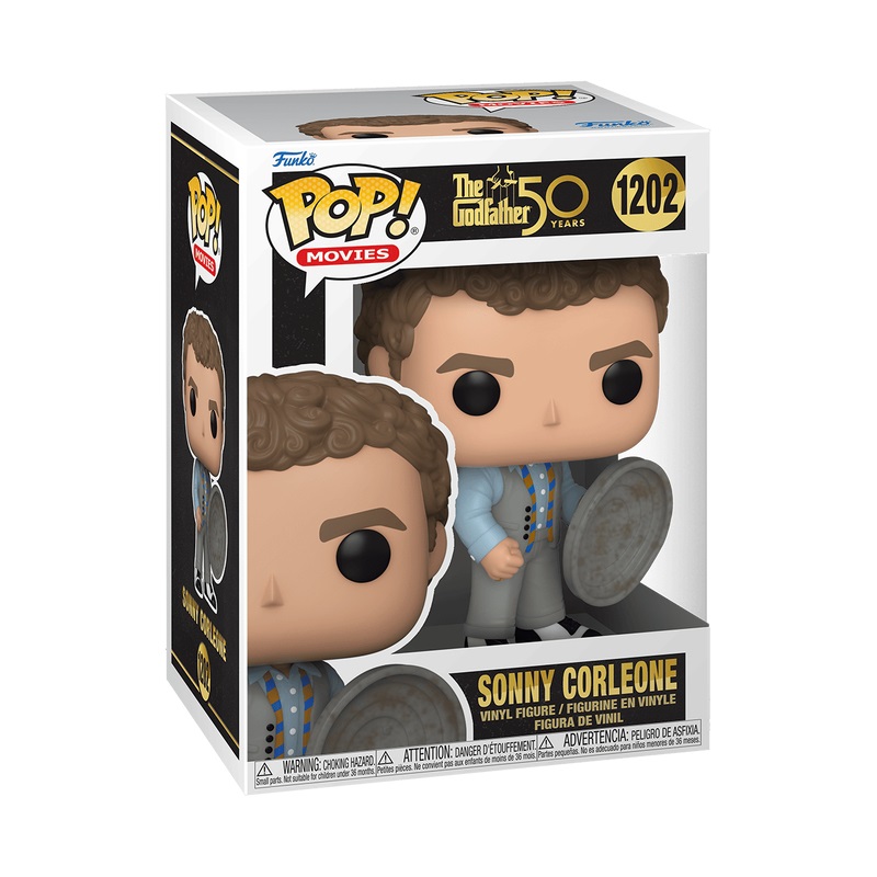 Funko POP! 61528 - Sonny Corleone - The Godfather 50th Anniversary - Figura da Collezione in PVC - Altezza 10 cm