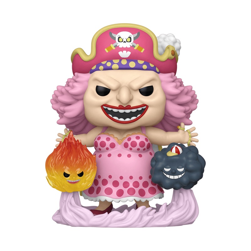 Funko Pop! Big Mom with Homies - One Piece (15cm) - Special Edition Vinyl Figure