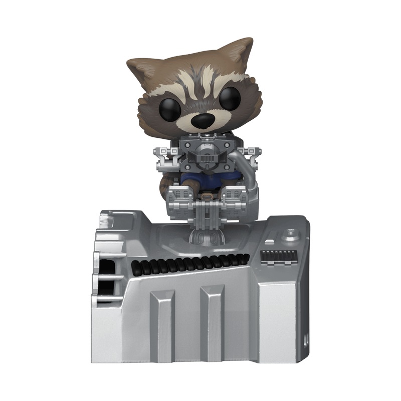 Funko Pop! Deluxe Marvel - Guardians Of The Galaxy Ship - Rocket Raccoon - Special Edition - 9 cm