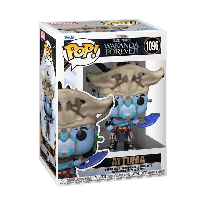 FUNKO POP! Marvel - Black Panther: Wakanda Forever - Attuma, Figura in Vinile da Collezione, Altezza 9,5 cm, Merchandising Ufficiale