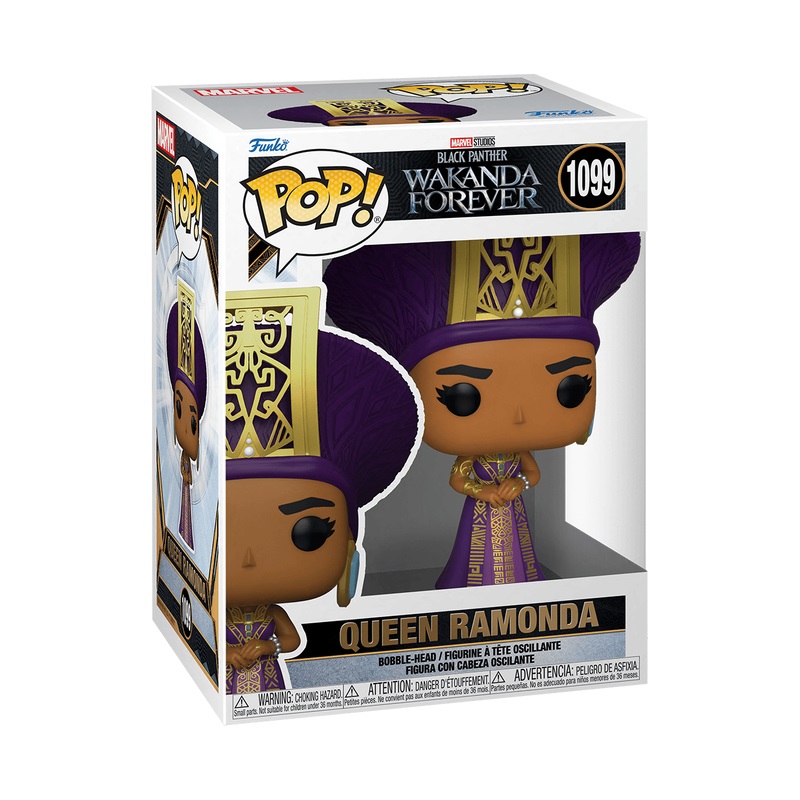 Funko Pop! Queen Ramonda - Black Panther: Wakanda Forever - Figura in Vinile da Collezione 9cm
