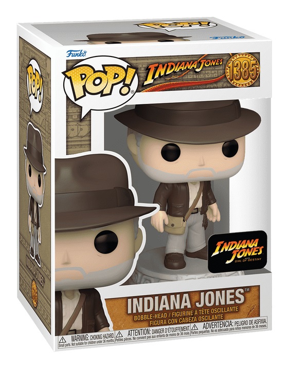 Funko Pop! Movies 1385 - Indiana Jones 5 - Figura in Vinile da Collezione - Altezza 9 cm - Giocattolo per Bambini e Adulti