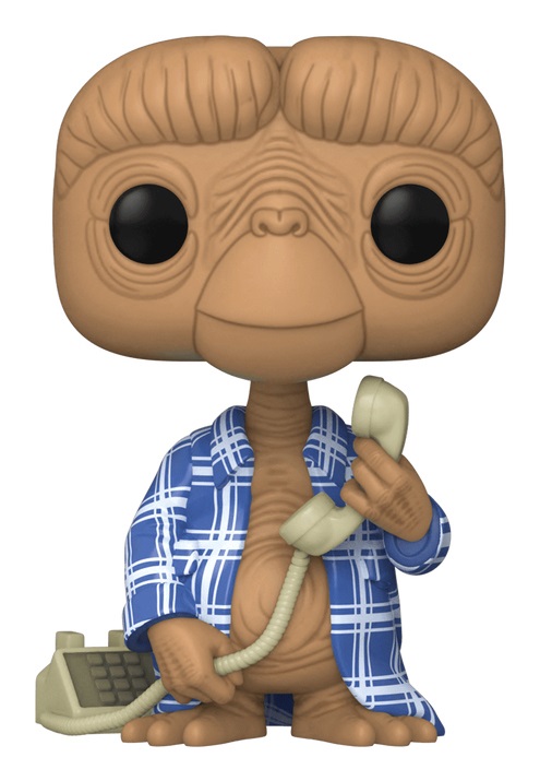 Funko Pop! Movies: E.T. in Flannel - Figura in Vinile da Collezione - 40th Anniversary - Altezza 10 cm - Merchandising Ufficiale