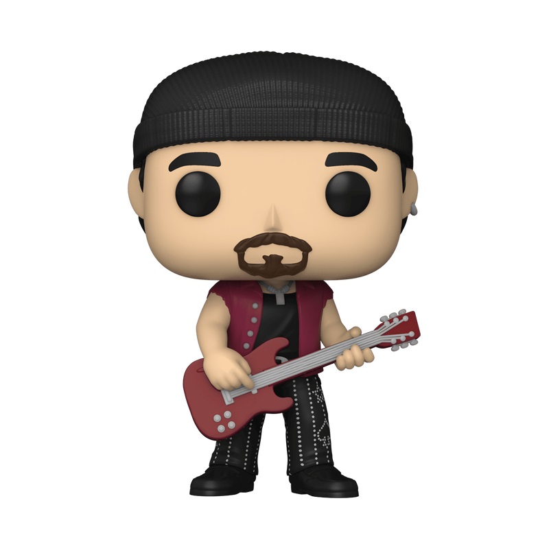 Funko Pop! Rocks: U2 - ZooTV - The Edge - Figura in Vinile da Collezione - Idea Regalo e Merchandising Ufficiale