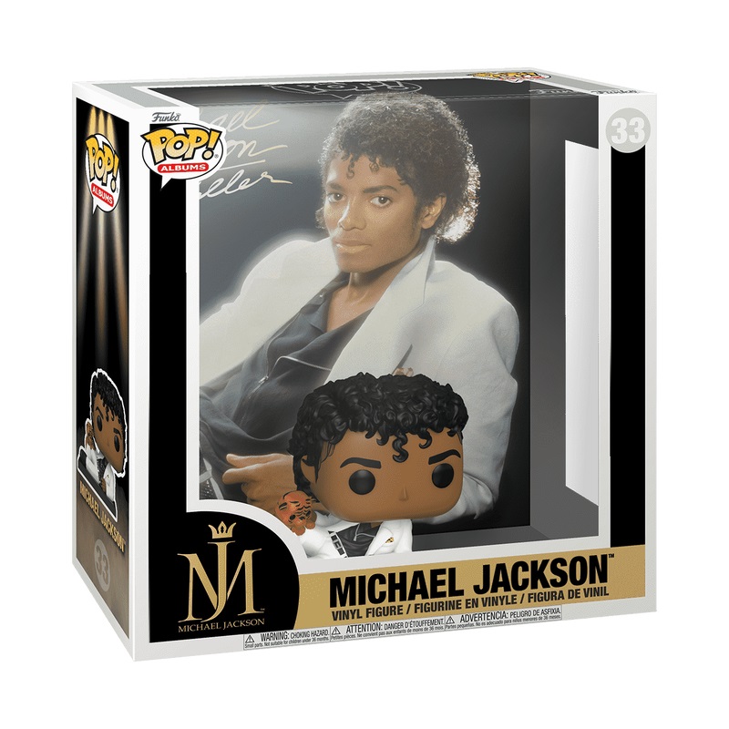 Funko Pop! Albums: Michael Jackson - Thriller - Figura in Vinile da Collezione - Dimensione 22 cm - Idea Regalo e Merchandising Ufficiale