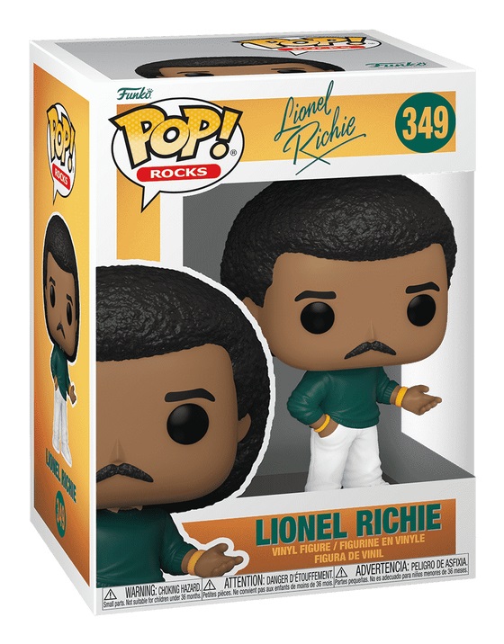 Funko POP! Rocks - Figura in Vinile da Collezione Lionel Richie - Altezza 9 cm - Idea Regalo per Music Fans