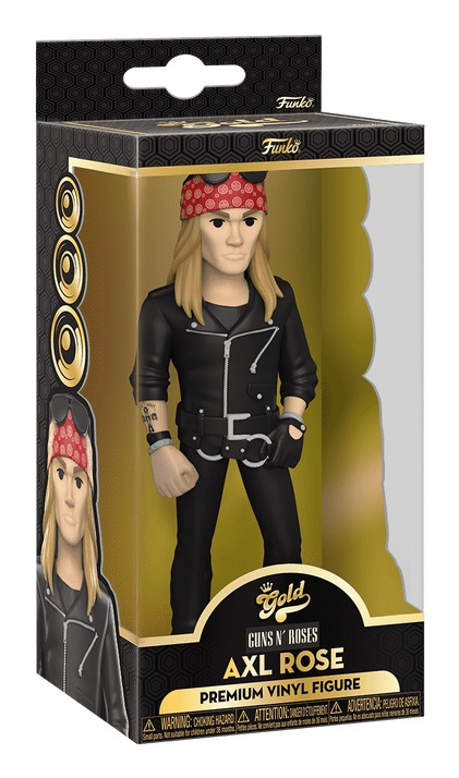 Funko Vinyl Gold - Axl Rose (Guns N' Roses) - Figura d'Azione in Vinile da Collezione 5