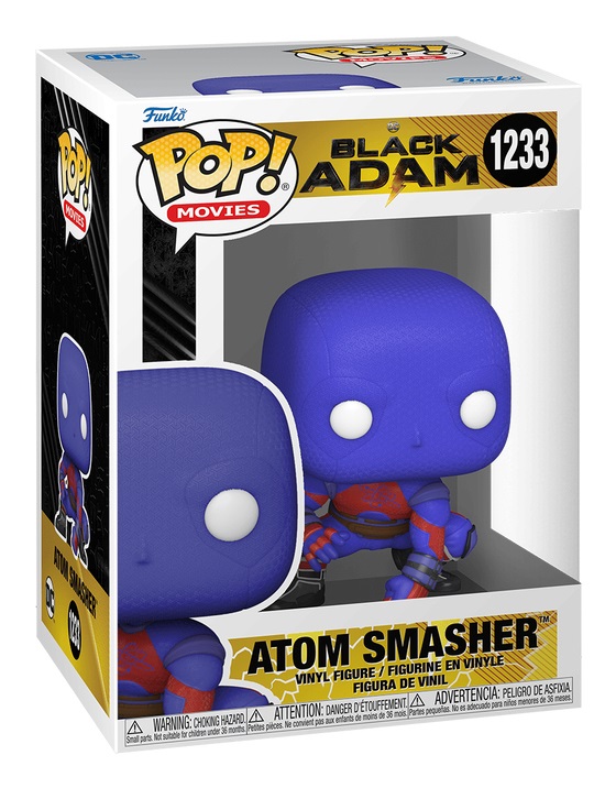 Funko Pop! Movies - Black Adam - Atom Smasher - Figura in Vinile da Collezione - Altezza 9,5 cm - Idea Regalo