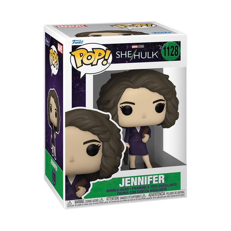 Funko Pop! Vinyl: Marvel - She-Hulk - Jennifer - Figura in Vinile da Collezione - Altezza 10 cm - Merchandising Ufficiale per Collezionisti