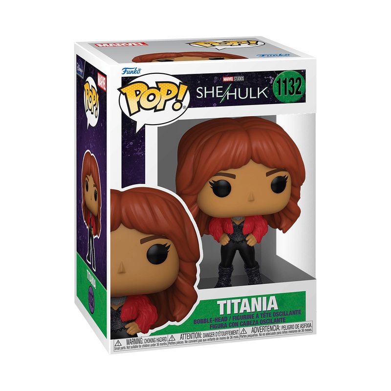 FUNKO POP! Marvel - She-Hulk - Titania - Figura in Vinile da Collezione 9 cm