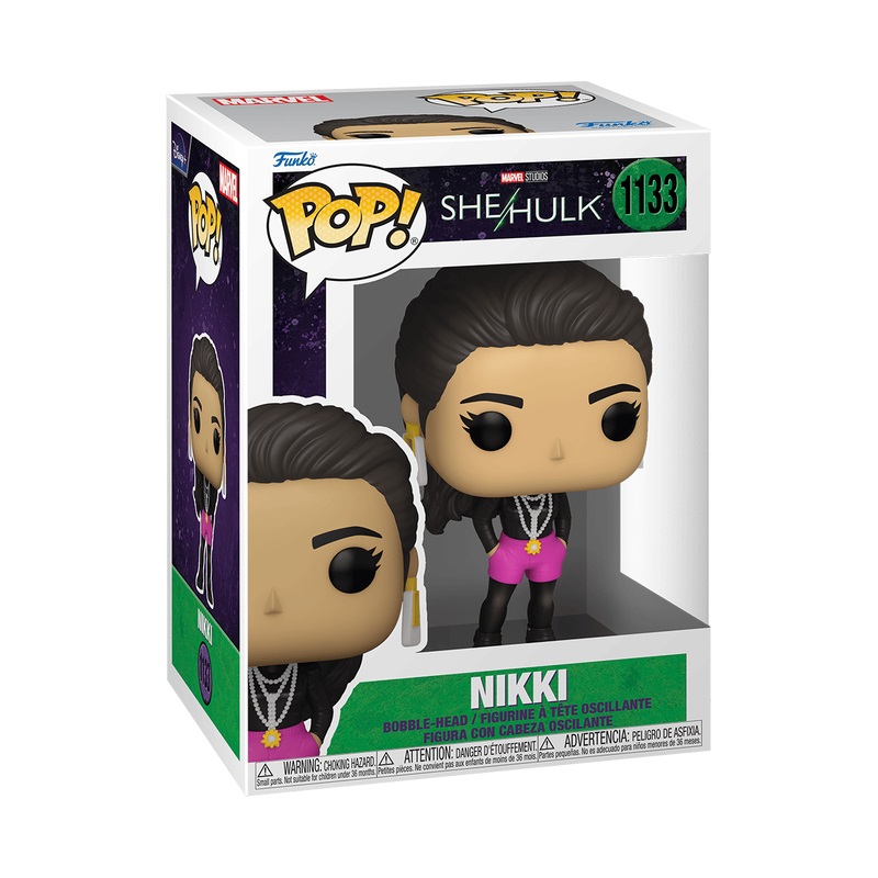 Funko Pop! Vinyl Marvel - She-Hulk - Nikki - Figura in Vinile da Collezione 9 cm - Statuetta per Collezionisti con Confezione Originale
