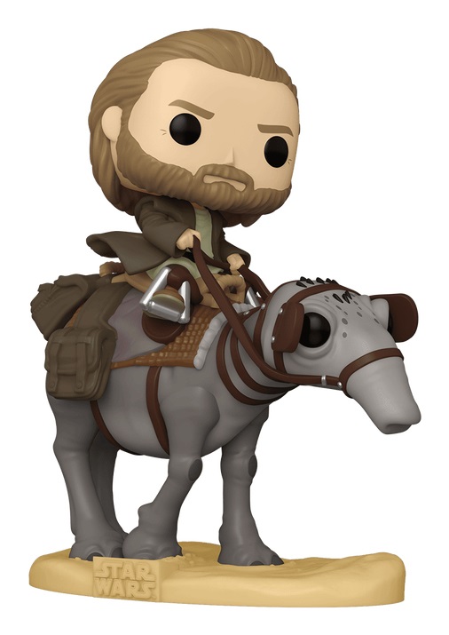 Funko Pop! Deluxe Ben Kenobi on Eopie - Star Wars - Figura in Vinile da Collezione - Altezza 9 cm - Numero 549