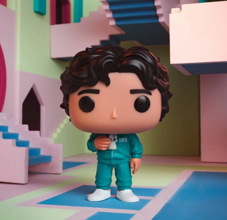 Funko Pop! TV - Squid Game - Figura Ali 199 in Vinile da Collezione - Altezza 9,5 cm