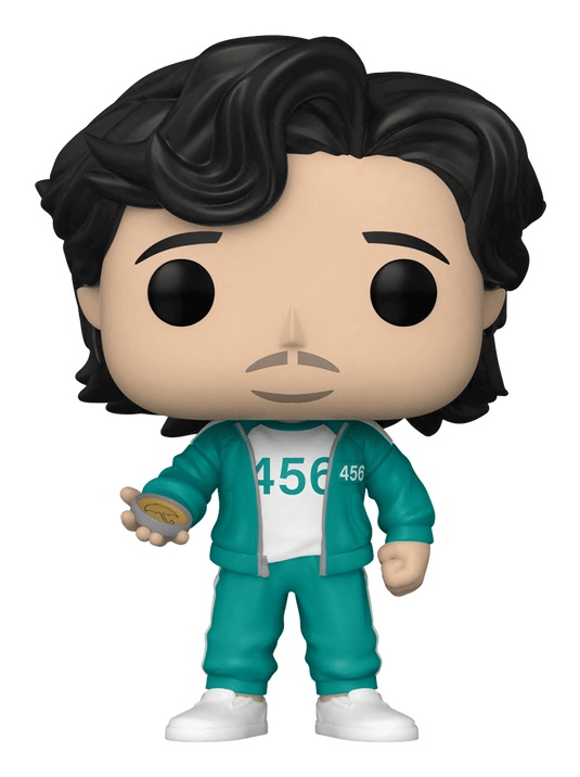 Funko Pop! Gi-hun 456 - Squid Game - Figura in Vinile da Collezione - Altezza 9,5 cm - Merchandising Ufficiale