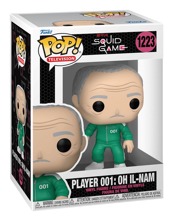 Funko Pop! TV: Squid Game - Il-nam 001 - Figura in Vinile da Collezione - Altezza 9 cm - Merchandising Ufficiale - Idea Regalo