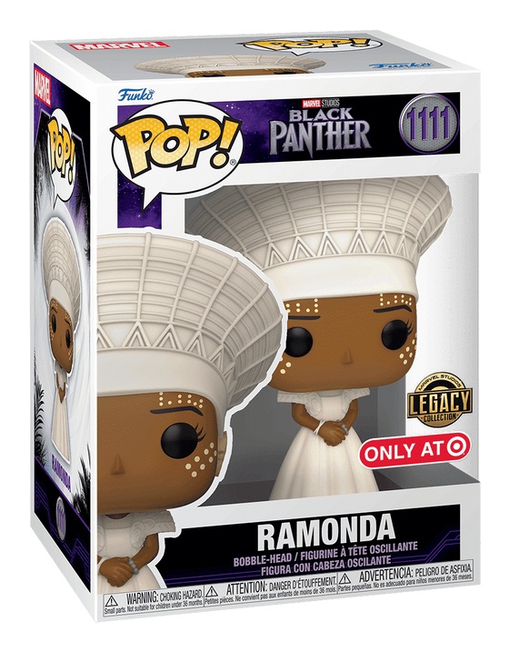 Funko Pop Black Panther Ramonda #1111 - Figura in vinile da collezione, 9 cm, Special Edition