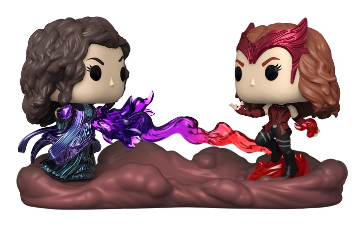 Funko Pop! Moment: Marvel - Wanda Maximoff VS Agatha - WandaVision - Figura in Vinile da Collezione 9 cm - Idea Regalo per Fan delle Serie TV