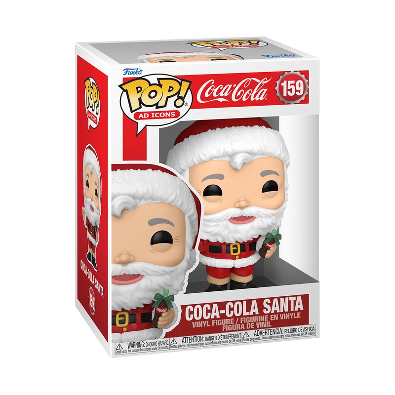 Funko Pop! Ad Icons Coca-Cola - Santa Claus - Figura in Vinile da Collezione per Collezionisti e Idea Regalo