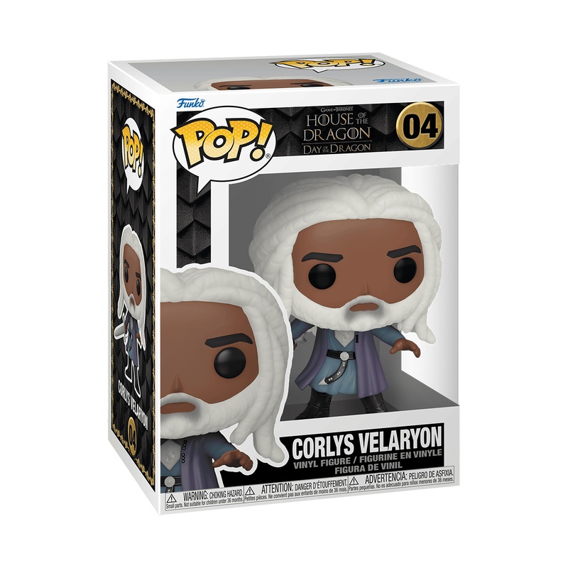 Funko Pop! Corlys Velaryon - House of the Dragon - Figura in Vinile da Collezione - Altezza 9,5 cm - Merchandising Ufficiale