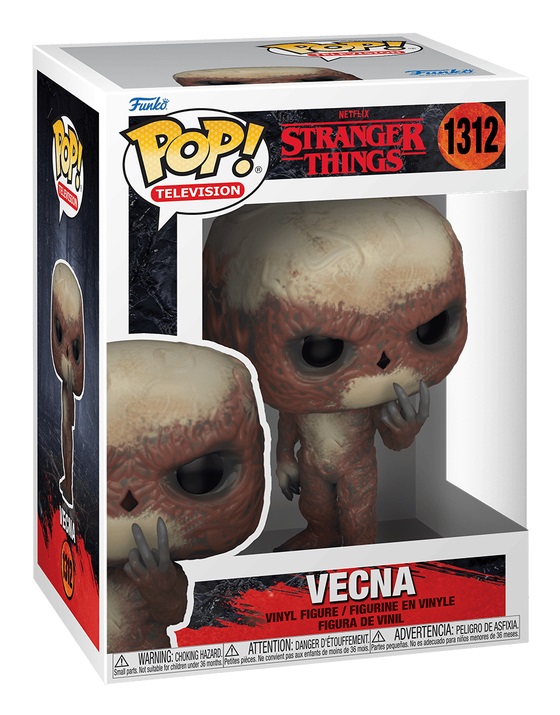 Funko Pop! Stranger Things - Vecna (S4) - Figurina in Vinile da Collezione, Altezza 9 cm, Confezione con Finestra