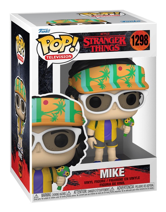 Funko Pop! Stranger Things - Mike Wheeler (California) - Figura in Vinile da Collezione, Altezza 9 cm