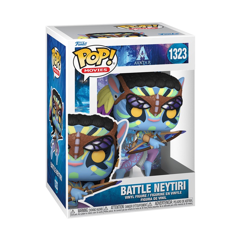 Funko Pop! Movies: Neytiri (Battle) - Avatar: The Way Of Water - Figura in Vinile da Collezione - Merchandising Ufficiale