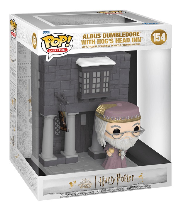 Funko Pop! Deluxe: Albus Dumbledore - Hogsmeade Hog's Head Inn - Figura in Vinile da Collezione - Altezza 9 cm - Merchandising Ufficiale