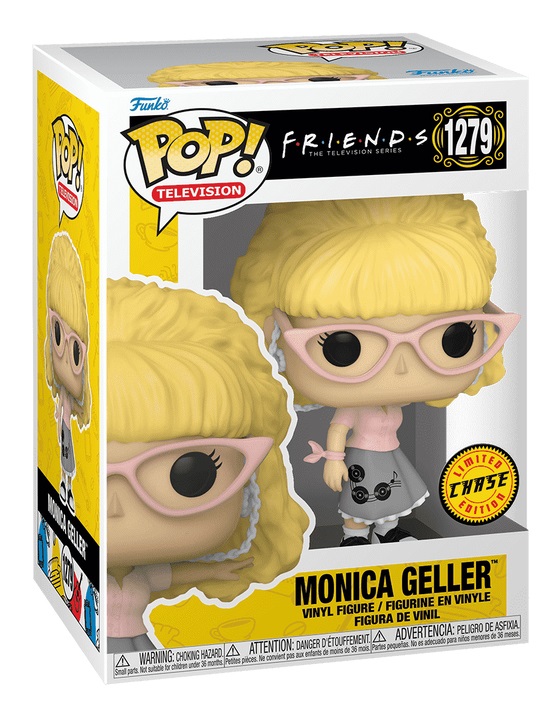 Funko Pop! TV - Monica Geller (Friends) - Figura in Vinile da Collezione - 1/6 Odds For Rare Chase Variant