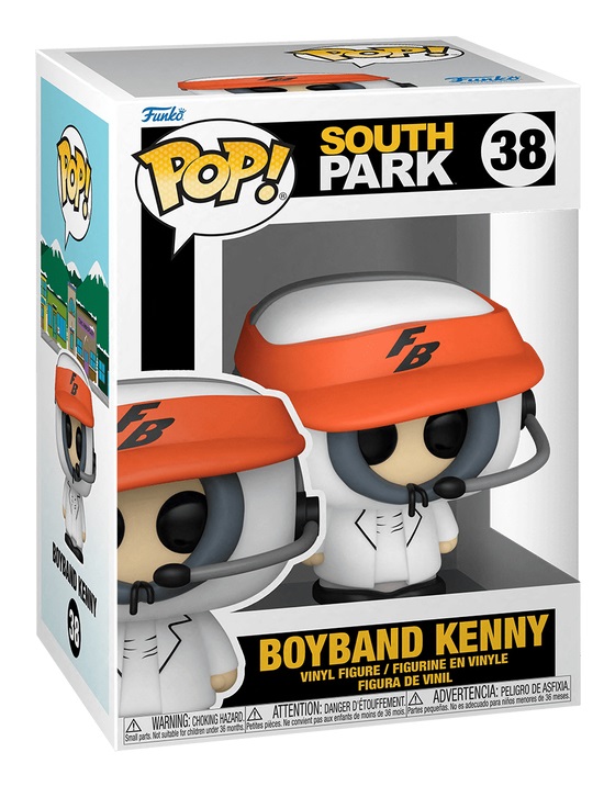 Funko POP! TV: South Park - Boyband Kenny McCormick - Figura in Vinile da Collezione - Altezza 9,5 cm - Merchandising Ufficiale - Idea Regalo per Collezionisti