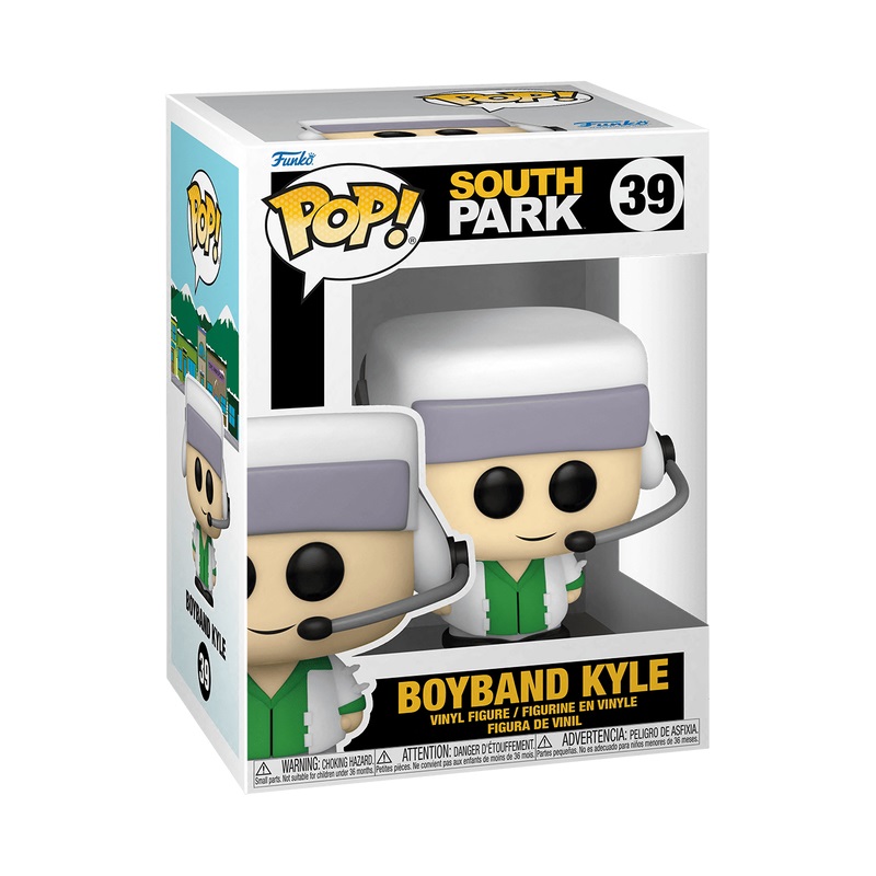 Funko Pop! TV: South Park - Boyband Kyle Broflovski - Figura in Vinile da Collezione - Altezza 9,5 cm - Merchandising Ufficiale
