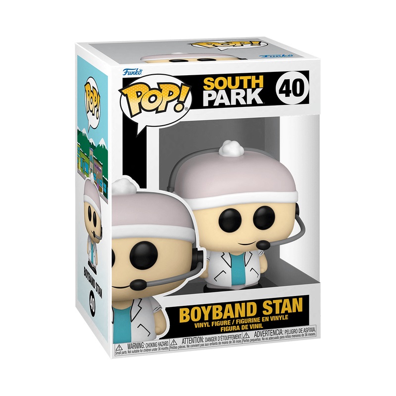 Funko Pop! TV: South Park - Boyband Stan Marsh - Figura in Vinile da Collezione per Collezionisti e Fan