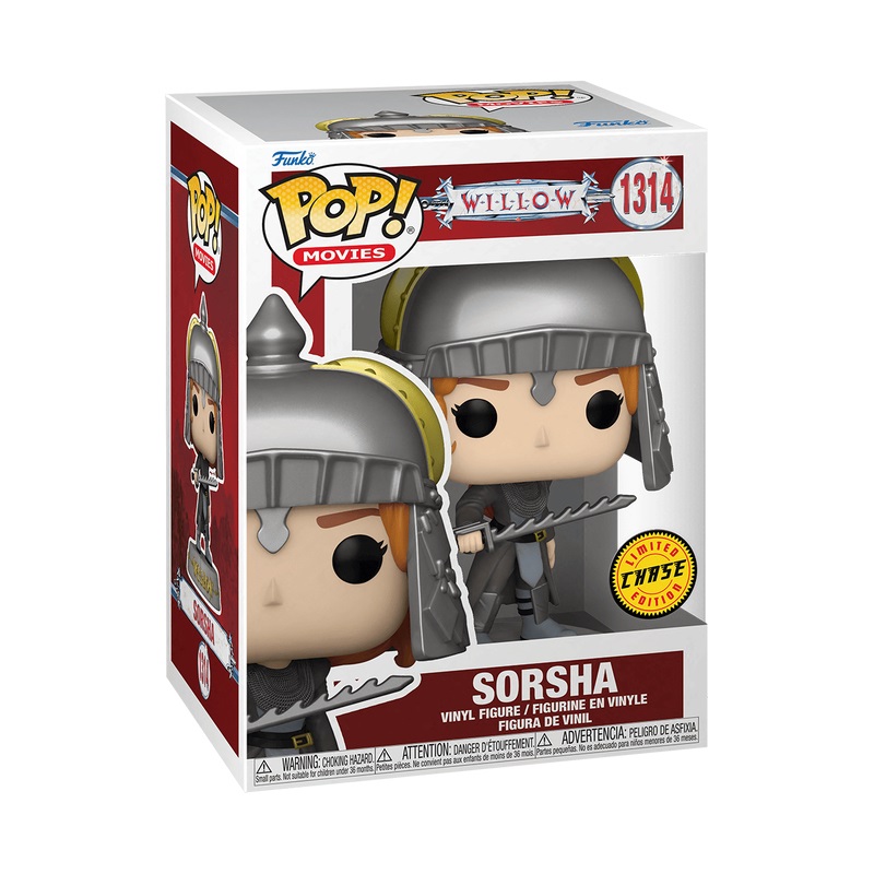 FUNKO POP! Movies: Willow - Princess Sorsha - Figura in Vinile da Collezione - Probabilità di 1/6 per Variante Chase - Merchandising Ufficiale