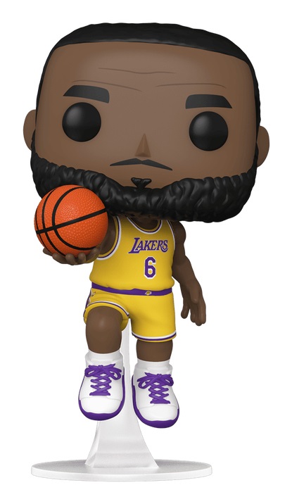 Funko Pop! NBA: Lakers - LeBron James #6 - Figura in Vinile da Collezione - Giocattolo per Bambini e Adulti - Merchandising Ufficiale per Collezionisti
