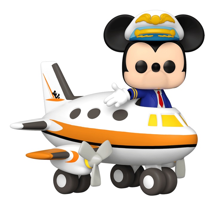 Funko POP! Rides - Mickey Mouse con Aereo - Figura in Vinile da Collezione - Esclusiva Amazon - Dimensioni 14 cm