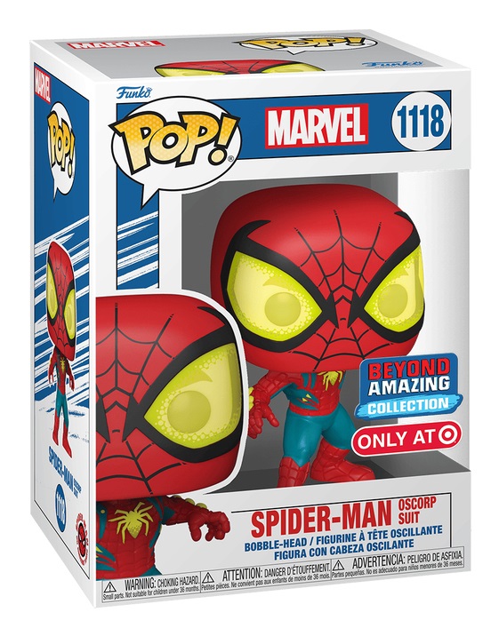 Funko Pop! Spider-Man Oscorp Suit - Figurina in Vinile Special Edition