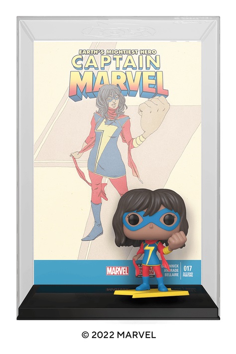 Funko Pop! Comic Cover Marvel - Kamala Khan - Figura in Vinile da Collezione - Idea Regalo per Bambini e Adulti