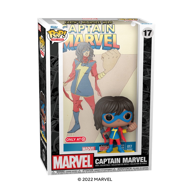 Funko Pop! Comic Cover Marvel - Kamala Khan - Figura in Vinile da Collezione - Idea Regalo per Bambini e Adulti