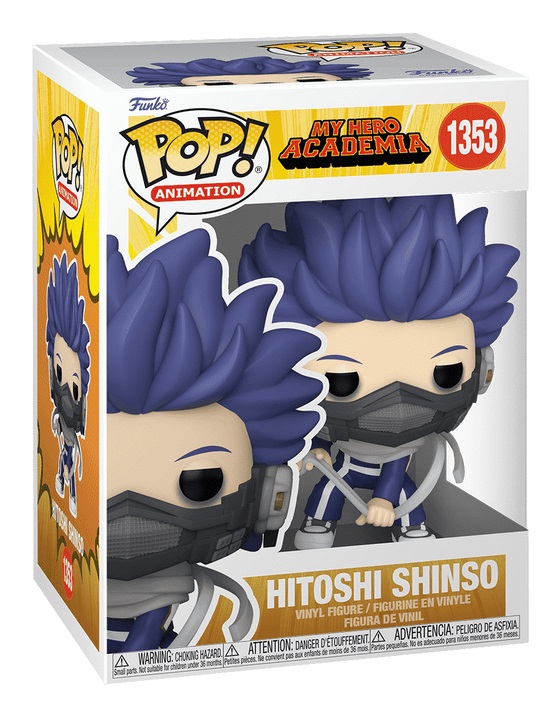 Funko Pop! Hitoshi Shinso - My Hero Academia - Figura in Vinile da Collezione - Altezza 116,8 mm - 1/6 Odds For Rare Chase Variant