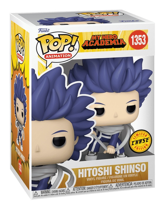 Funko Pop! Hitoshi Shinso - My Hero Academia - Figura in Vinile da Collezione - Altezza 116,8 mm - 1/6 Odds For Rare Chase Variant