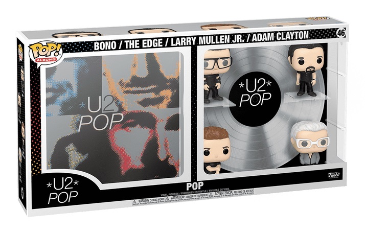 Funko Pop! Albums Deluxe U2 - Figura in Vinile da Collezione - Dimensioni 22x23.5 cm - Idea Regalo per Appassionati di Musica