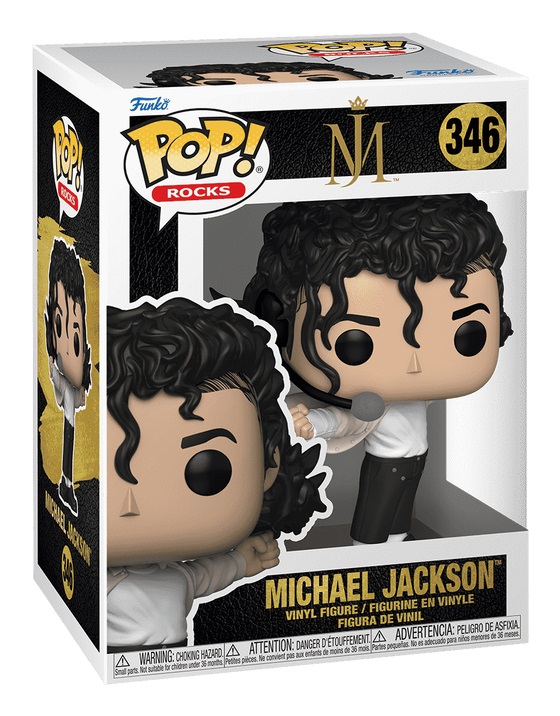 Funko Pop! Rocks - Michael Jackson (Superbowl) - Figura in Vinile da Collezione - Altezza 9 cm - Giocattolo per Bambini e Adulti
