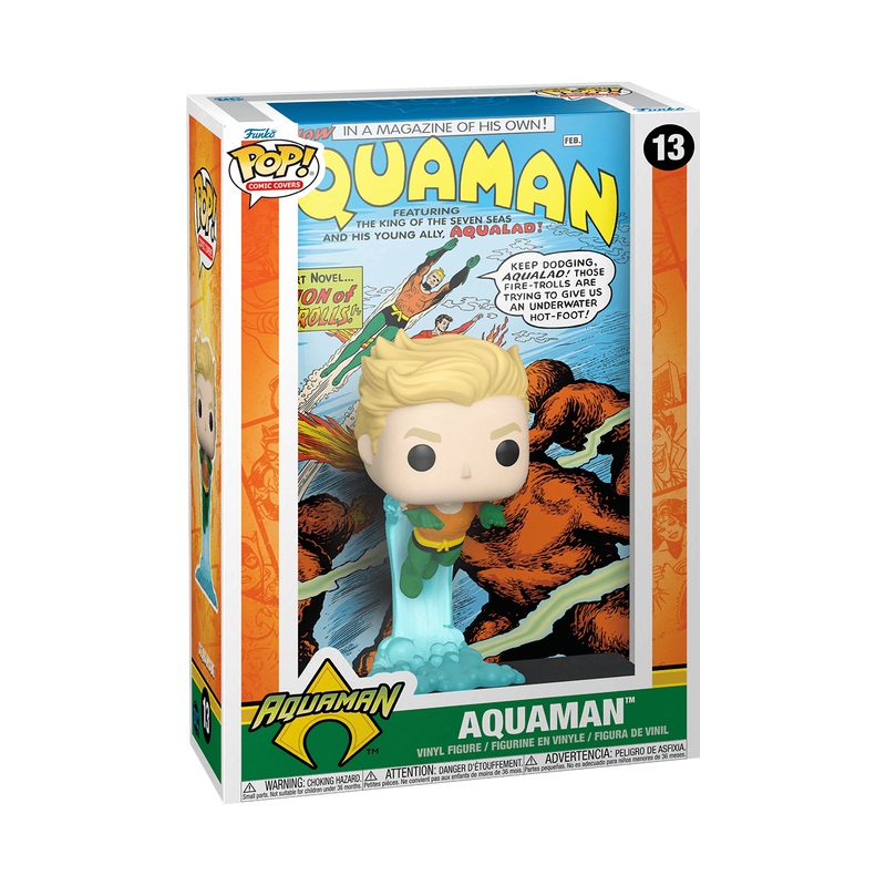 Funko Pop! 67404 - Figura in Vinile da Collezione Aquaman - DC Comics - Altezza 9 cm