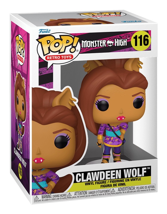 Funko Pop! Vinyl Clawdeen Wolf - Figura in Vinile da Collezione Monster High per Bambini e Collezionisti