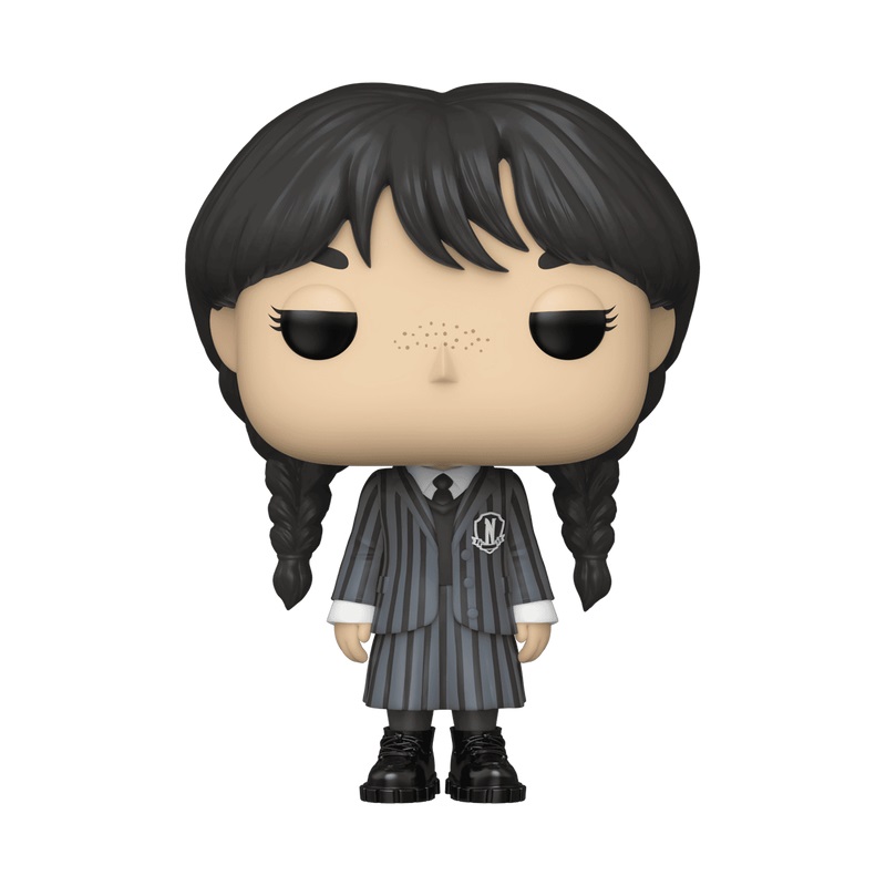 Funko Pop! TV: Wednesday Addams - Figura in Vinile da Collezione, Altezza 9,5 cm, Età 3