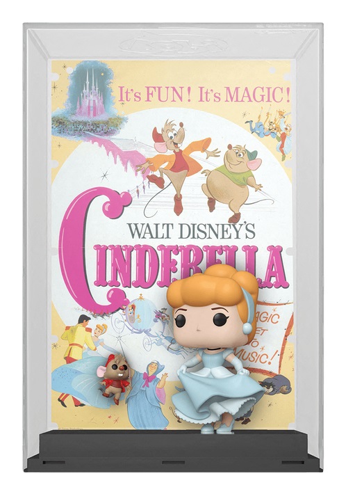Funko Pop! Movie Poster: Disney - Cinderella - Figura in Vinile da Collezione - 100th Anniversary - Idea Regalo per Bambini e Adulti