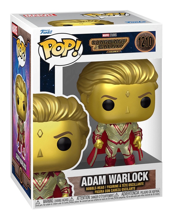 Funko Pop! Vinyl: Adam Warlock - Guardians of the Galaxy 3 - Figura in Vinile da Collezione - Altezza 9 cm - Merchandising Ufficiale